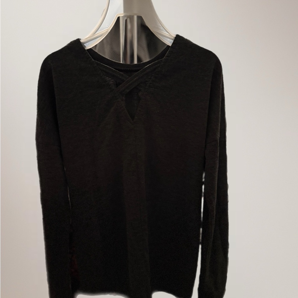 BCG Charcoal Gray Activewear Top